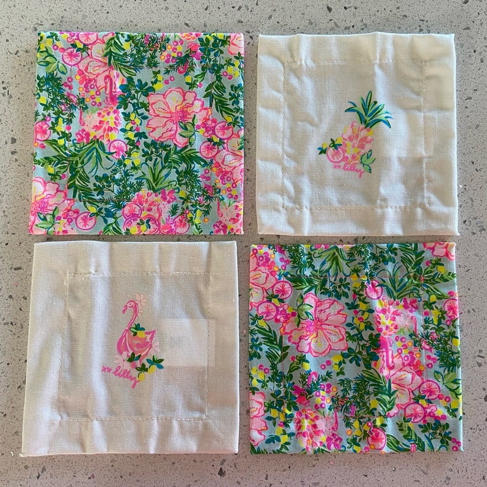 Lilly Pulitzer Cocktail Napkins